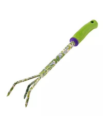 Рыхлитель 3 - зубый, 60 х 415 мм, стальной, пластиковая рукоятка, Flower Green, Palisad