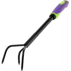 Рыхлитель 3-зубый, 60х400 мм, стальной, обрезиненная эргономичная рукоятка, LSR1 PALISAD 62063