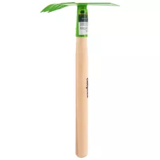 Мотыжка комбинированная, 80 х 380 мм, стальная, деревянная рукоятка, Агроном, Россия, Сибртех