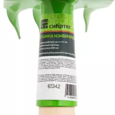 Мотыжка комбинированная, 80 х 380 мм, стальная, деревянная рукоятка, Агроном, Россия, Сибртех