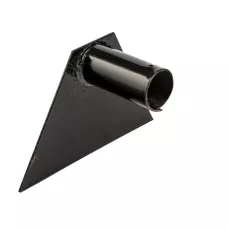 Мотыга стальная, 190 х 120 мм, прямая, без черенка, Россия, Сибртех