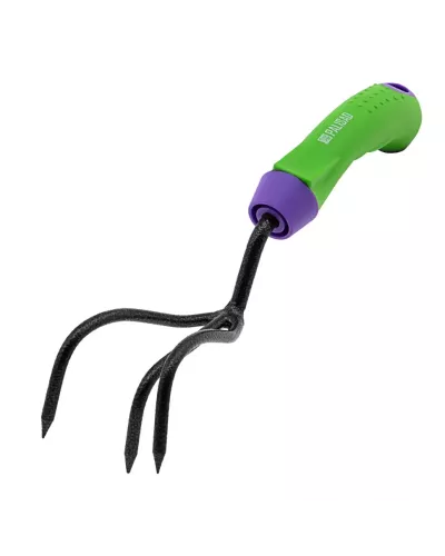 Рыхлитель 3 - зубый, 60 х 310 мм, стальной, обрезиненная эргономичная рукоятка, Era, Palisad