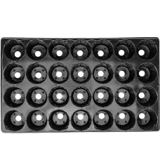 Кассета для рассады, 520 х 310 х 60 мм, 28 ячеек, полистирол Россия 64312
