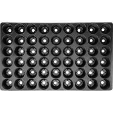 Кассета для рассады, 520 х 310 х 60 мм, 54 ячейки, полистирол Россия 64313