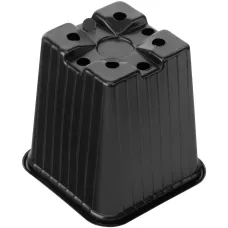 Горшочек для рассады, 90 х 90 х 95 мм, полистирол, 5 шт Россия 64340