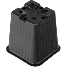 Горшочек для рассады, 90 х 90 х 95 мм, полистирол, 10 шт Россия 64341