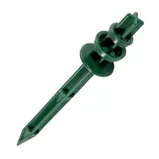 Колышек 20 см, с кольцом для крепления пленки, зеленый PALISAD 64433