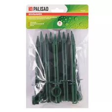 Колышек 20 см, с кольцом для крепления пленки, зеленый PALISAD 64433