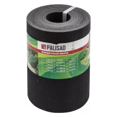 Бордюрная лента 20 х 900 см черная PALISAD 64479
