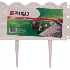 Бордюр "Прованс" 14 х 310 см, белый PALISAD 65067
