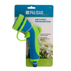 Пистолет распылитель, пластиковый, 7 режимов полива PALISAD 65163
