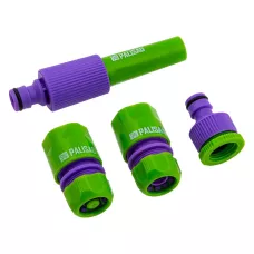 Набор для подключения шланга 1/2, распылитель,3 адаптера PALISAD 65176