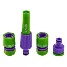 Набор для подключения шланга 1/2, распылитель,3 адаптера PALISAD 65176