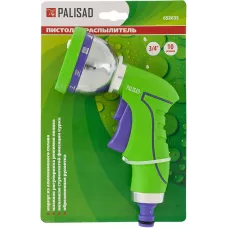 Пистолет-распылитель, 10 режимов полива, металлический корпус PALISAD 652635