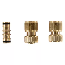 Набор для подключения шланга 1/2, переходник, 2 соедин. PALISAD 66210