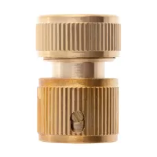 Соединитель латунный, быстросъемный для шланга 1/2 PALISAD 66264