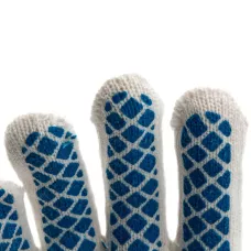 Перчатки х/б, ПВХ покрытие, "Шахматный облив", 10 класс Россия 67713