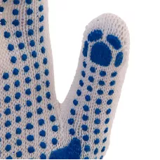 Перчатки х/б, ПВХ покрытие, "Точка", 10 класс Россия 67715