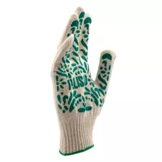 Перчатки х/б, ПВХ покрытие, "Летний сад", 10 класс PALISAD 67771