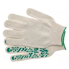Перчатки х/б, ПВХ покрытие, "Летний сад", 10 класс PALISAD 67771