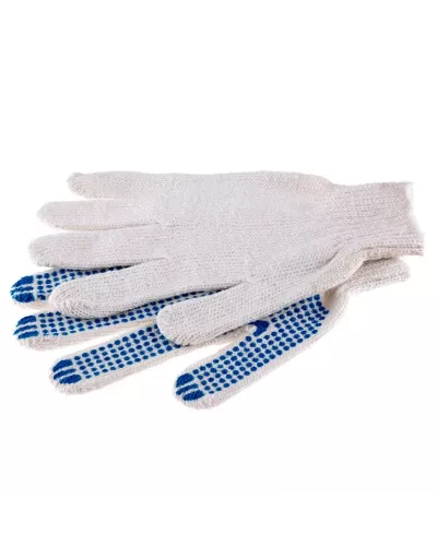 Перчатки х/б, ПВХ покрытие, 