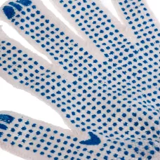 Перчатки х/б, ПВХ покрытие, "Точка", 7 класс Россия 67772