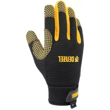 Перчатки универсальные DENZEL силиконовое нанесение, размер 9