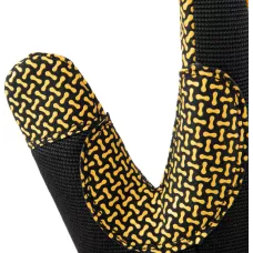 Перчатки универсальные DENZEL силиконовое нанесение, размер 9