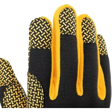 Перчатки универсальные DENZEL силиконовое нанесение, размер 10