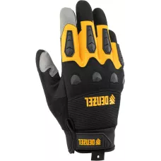 Перчатки универсальные DENZEL усиленные, с защитными накладками, размер 10