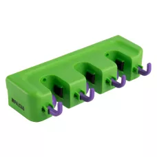 Настенный держатель для инструмента, 3 ячейки, 4 крюка PALISAD 68301