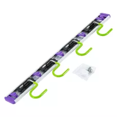 Алюминиевый настенный держатель для инструмента, 4 крюка PALISAD 68304