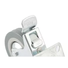 Колесо поворотное с тормозом D 50 мм, крепление  платформенное Сибртех