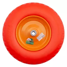 Колесо полиуретановое, длина оси 90 мм, подшипник 20 мм PALISAD 68977