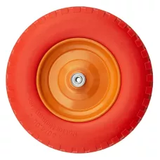 Колесо полиуретановое, длина оси 90 мм, подшипник 12 мм PALISAD 68978