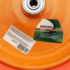 Колесо полиуретановое, длина оси 90 мм, подшипник 12 мм PALISAD 68978