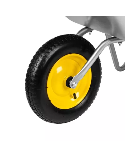 Тачка, садовая, грузоподъемность 90 кг, объем 65 л