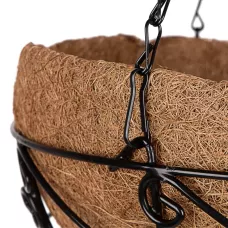 Подвесное кашпо с орнаментом, 30 см, с корзиной PALISAD 69004