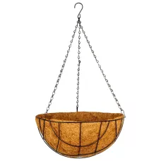 Кашпо подвесное полукруглое D 35 PALISAD 69023