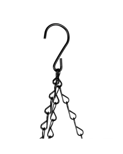 Кашпо подвесное с вкладышем из коковиты, полукруглое D 35 Palisad