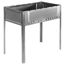 Мангал облегченный с ребрами жесткости 50 х 30 х 50 см PALISAD 69544