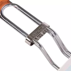 Решетка гриль 260 х 320 х 65 мм. объемная хромированная PALISAD 69554