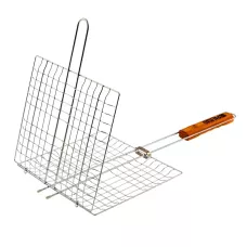 Решетка гриль 270 х 240 мм, хромированная Camping Palisad