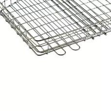 Решетка гриль 305 х 235 х 55 мм, объемная, хромированная PALISAD 69559