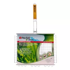 Решетка гриль 315 х 410 х 70 мм, объемная, хромированная PALISAD 69562