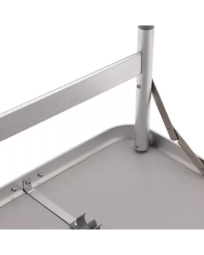 Стол складной алюминиевый, столешница МДФ, 600 х 450 х 250/590 Camping Palisad