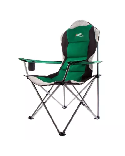 Кресло складное с подлокотниками и подстаканником, 60 х 60 х 110/92 см, Camping Palisad