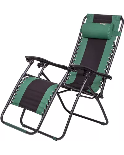 Кресло-шезлонг складное, многопозиционное 160 х 63.5 х 109 cм Camping Palisad