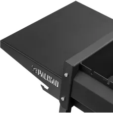 Мангал сварной на колесах, 662 х 390 х 152/805 мм, сталь 2 мм, кочерга в комплекте, Camping PALISAD 69669