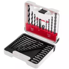 Сверла (металл 1-6мм, бетон 4-8мм, дерево 4-8 мм), биты MATRIX 725631